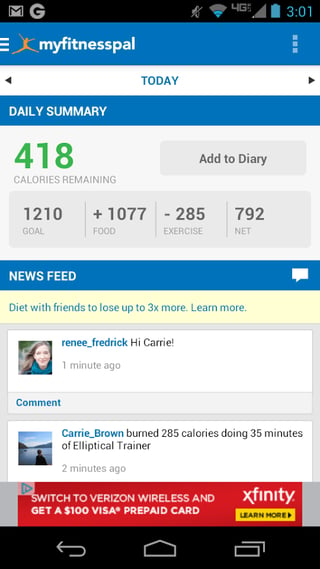 Calorie Counter for iOS