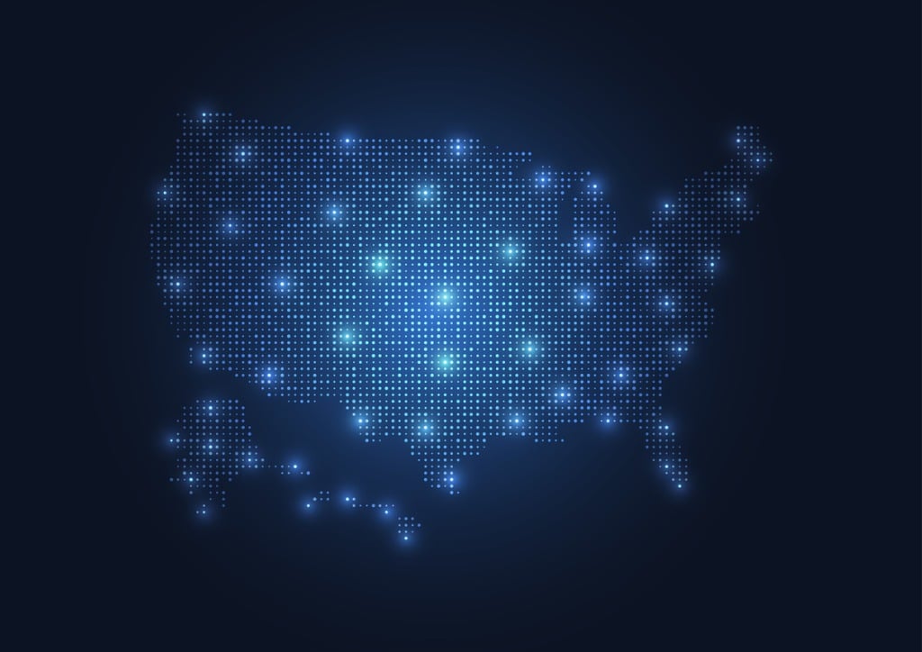 USA Data Map